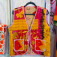 Handmade Reversible Kantha Vest – Spice | 100% Cotton Jacket