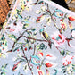 Peacock Garden – Handblock Printed Kantha Quilt – 100% Cotton | Handmade