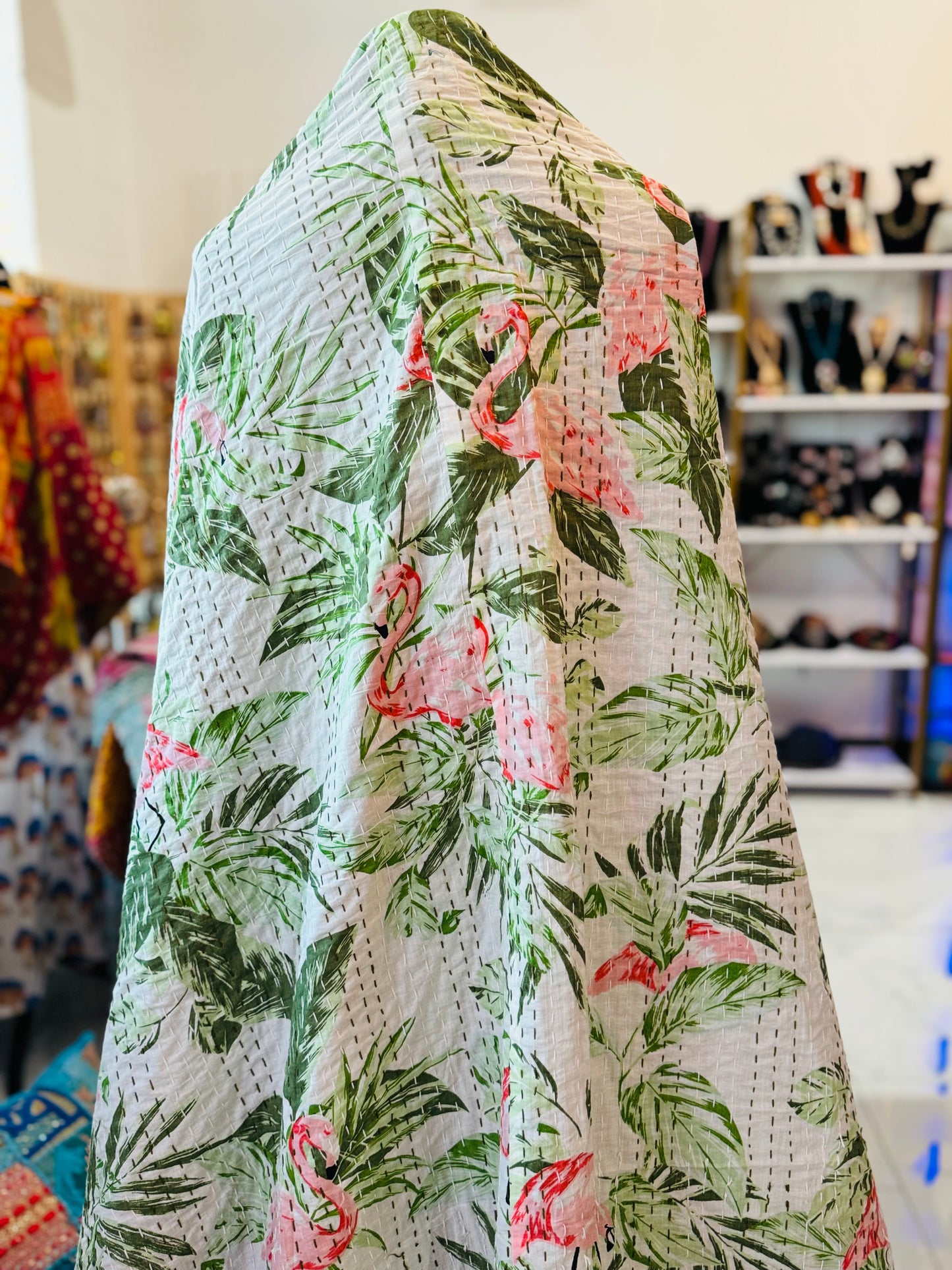 Flamingo Kantha