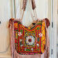 Shoulder Bag with Tassels