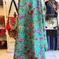 Bird Floral Kantha Quilt | Cotton Lightweight Blanket | Throw/ Twin Size