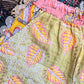 Olive Leaf – Handmade Kantha Cotton Pants | Wide Leg Boho Trousers