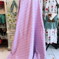 Lavender Wildflower | Hand Block Printed Kantha Quilt | 100% Cotton | Handmade | 90x110” Queen/King