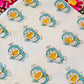 Reversible Cotton Dohar – Robots & Birds | Handmade Toddler Blanket