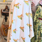 Reversible Cotton Dohar – Tigers & Butterflies | Handmade Toddler Blanket