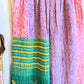 Rose Garden – Handmade Kantha Cotton Pants | Wide Leg Boho Trousers