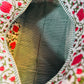 Rosette Bloom Weekender – Handmade Kantha Quilted Duffle | Floral Boho Travel Bag