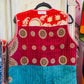 Handmade Reversible Kantha Vest – Garden | 100% Cotton Jacket