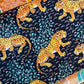 Wild Savannah – Black Leopard Handblock Printed Kantha Quilt | 100% Cotton | Handmade