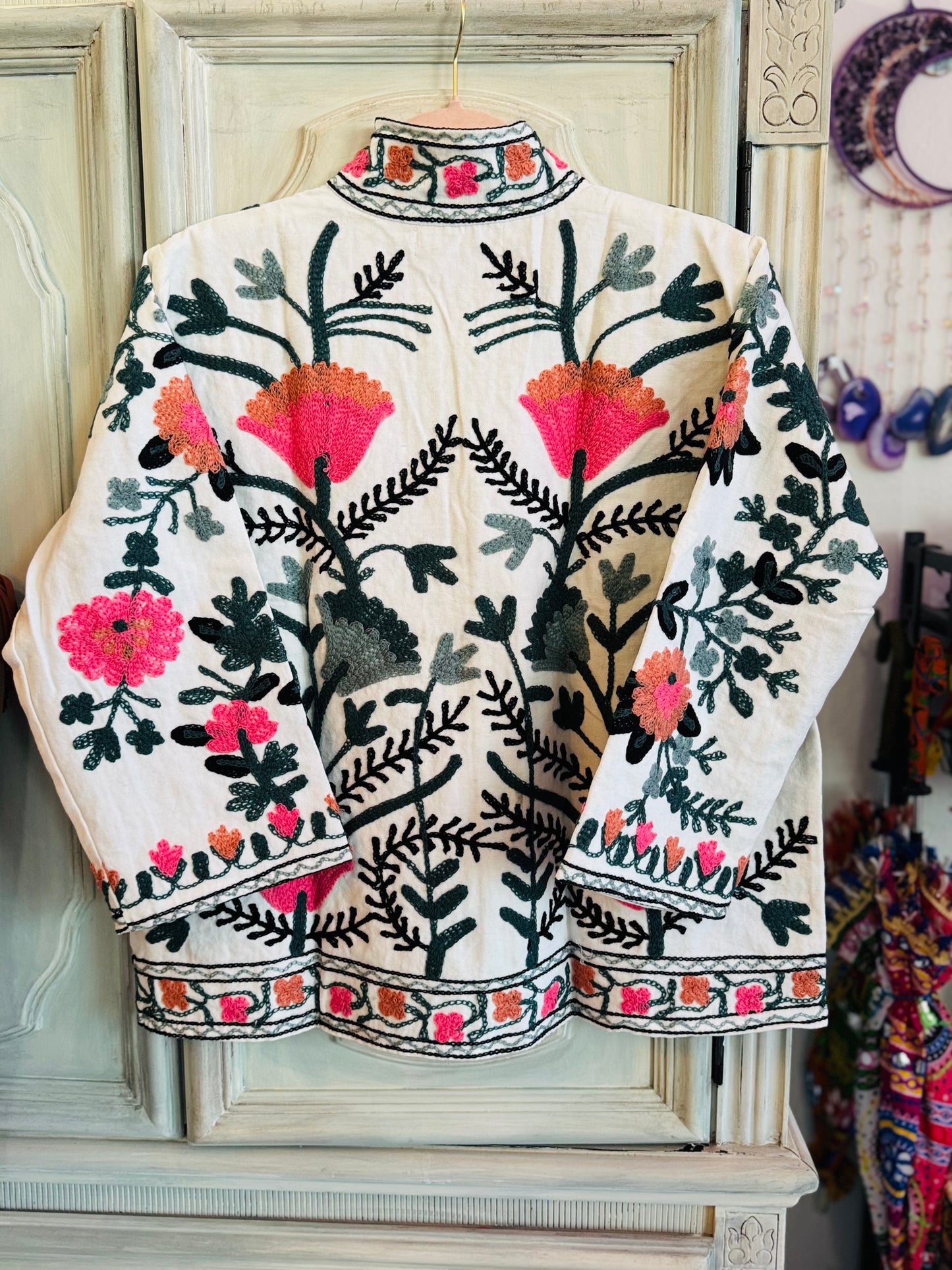 Embroidered Jackets - Cotton