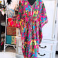 Handblock Cotton Kaftan-Frida