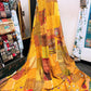 Silk Patchwork Kantha - Yellow- Queen/ King