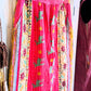 Deer Parade – Handmade Kantha Cotton Pants | Wide Leg Boho Trousers