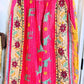 Deer Parade – Handmade Kantha Cotton Pants | Wide Leg Boho Trousers