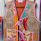Handmade Reversible Kantha Vest – Marigold | 100% Cotton Jacket