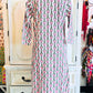 Lotus Lane – Soft Cotton Dress with Lotus Print