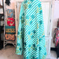 Flowers- Teal Kantha - Full