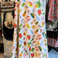 Tropical Print Kantha Quilt | Cotton Lightweight Blanket | Throw/Twin Size