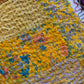 Silk Patchwork Kantha - Yellow- Queen/ King