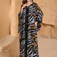 Desert Mirage Boho Kaftan – Free Size, Mixed Fabric