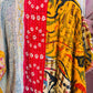 Handmade Kantha Poncho – Desert Muse | Unisex | 100% Cotton Boho Top