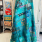 Silk Patchwork Quilt Peacock - Full