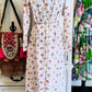 Garden Poetry – Handmade Cotton Floral Dress (Medium) | Soft Boho Summer Dress
