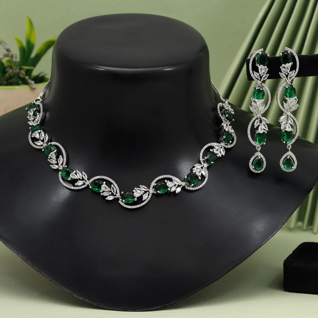 American Diamond Necklace Sets