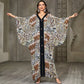 Wild Mix Safari Kaftan – Zebra & Leopard Print, Silky Soft, One Size