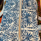 Handmade Quilted Weekender Bag – Travel Duffel - Blue Botanicals