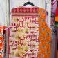 Handmade Reversible Kantha Vest – Marigold | 100% Cotton Jacket