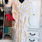 Handblock Cotton Kaftan-Nomad Lines