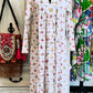 Garden Poetry – Handmade Cotton Floral Dress (Medium) | Soft Boho Summer Dress