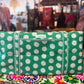 Handmade Quilted Weekender Bag – Travel Duffel - Polka Dots
