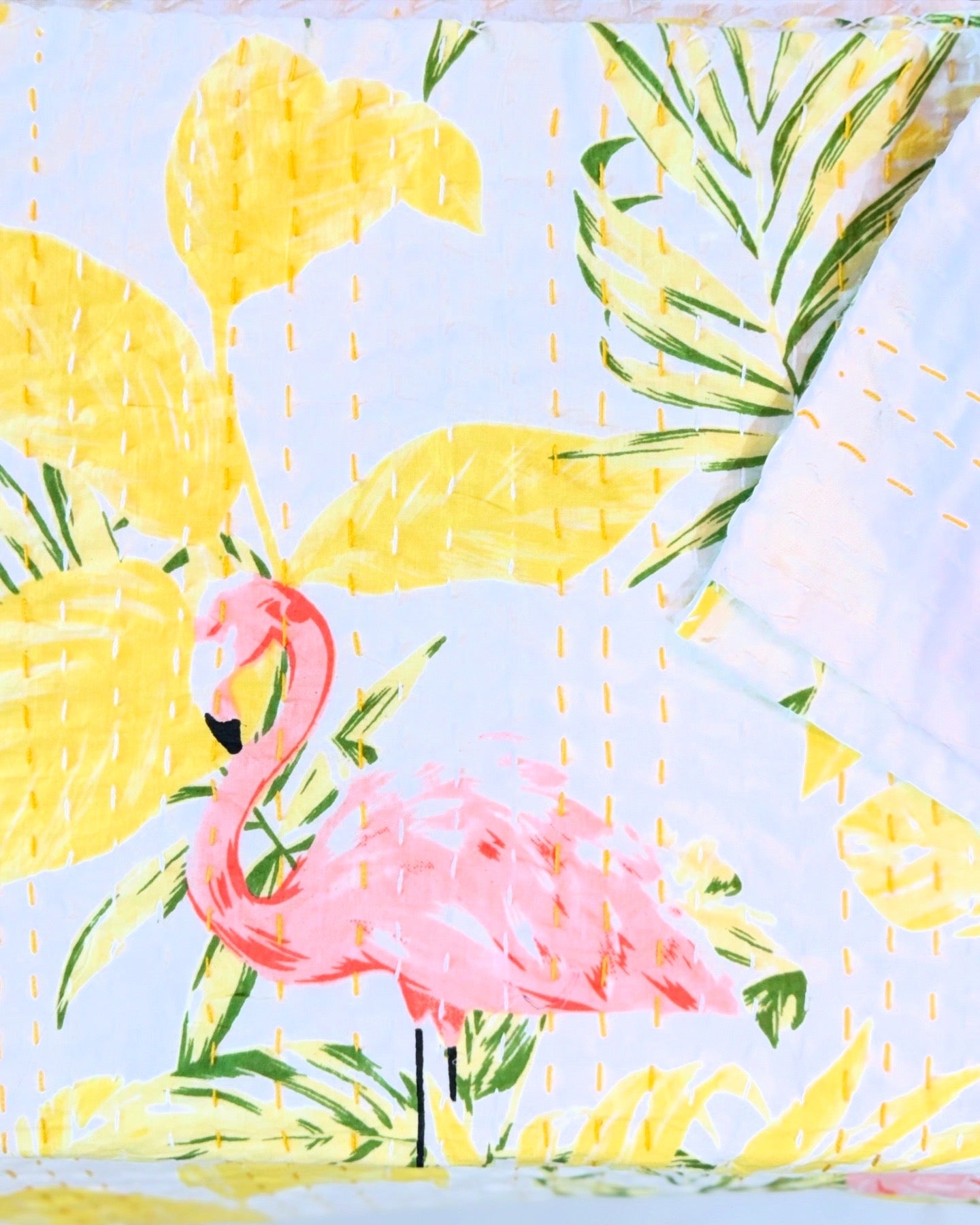 Flamingo Kantha