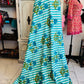 Ocean Bloom – Handblock Printed Kantha Quilt | Cotton | Handmade | Full Size
