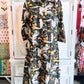 Jungle Noir – Artisan Jungle Print Cotton Dress
