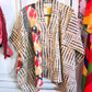Handmade Kantha Poncho – Earth Rhythm | Unisex | 100% Cotton Boho Top