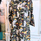 Jungle Noir – Artisan Jungle Print Cotton Dress