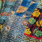 Silk Patchwork Kantha - Blue- Queen/ King