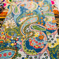 Paisley Garden – Blue – Handblock Printed Kantha Quilt | Cotton | Handmade