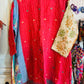 Red Kantha Kimono