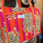 Safari Stripe Weekender – Handmade Quilted Cotton Duffle | Tiger Print Travel Bag