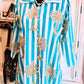 Tropical Breeze – Cotton Dress with Palm Tree Print