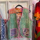 Handmade Reversible Kantha Vest – Firefly | 100% Cotton Jacket