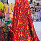 Birds Kantha - Red