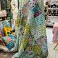 Cotton Patchwork Quilt - Green