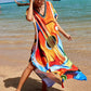 A long dress - kaftan dress - side slits - free flowy