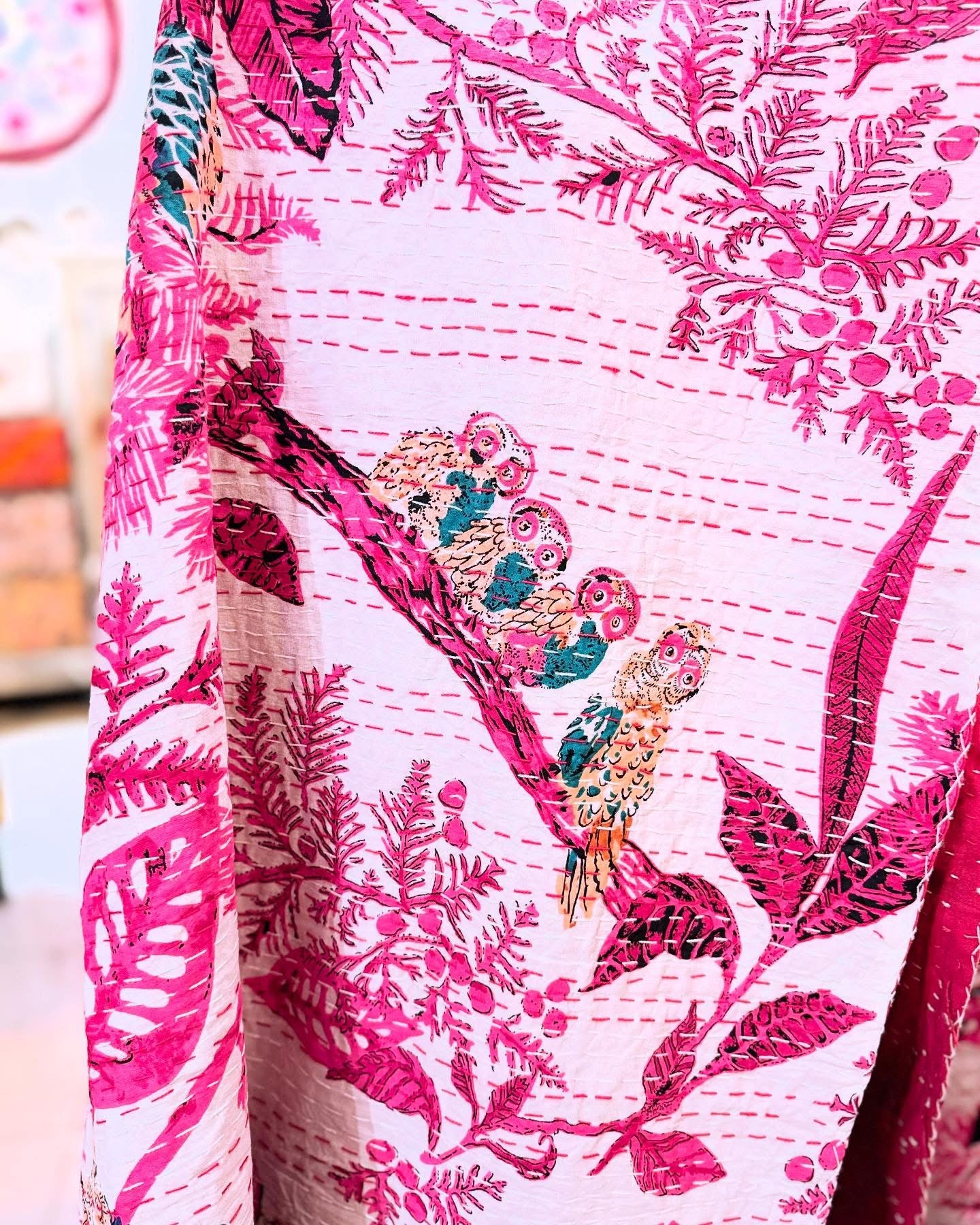 Owls Kantha