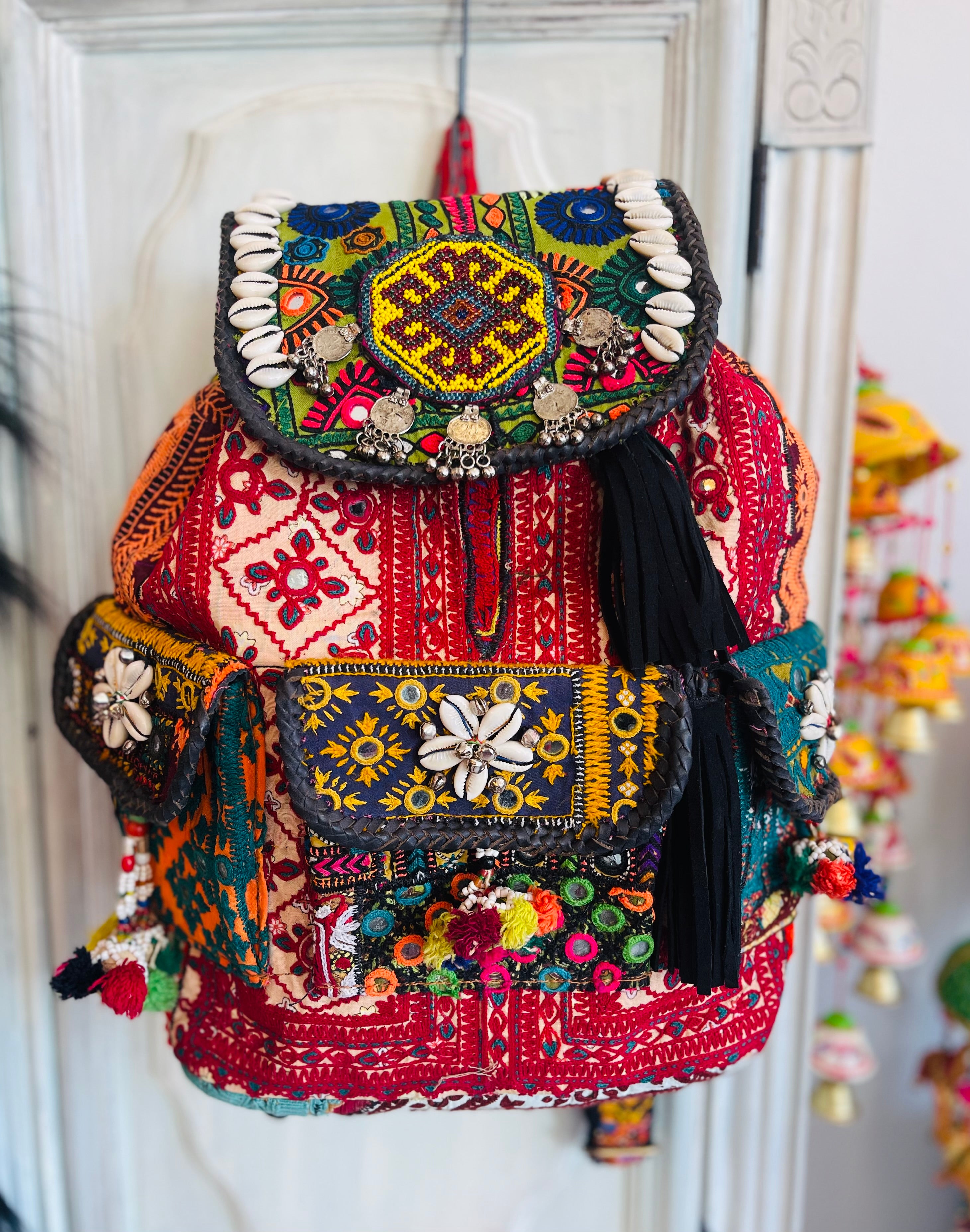 Bohemian backpacks clearance